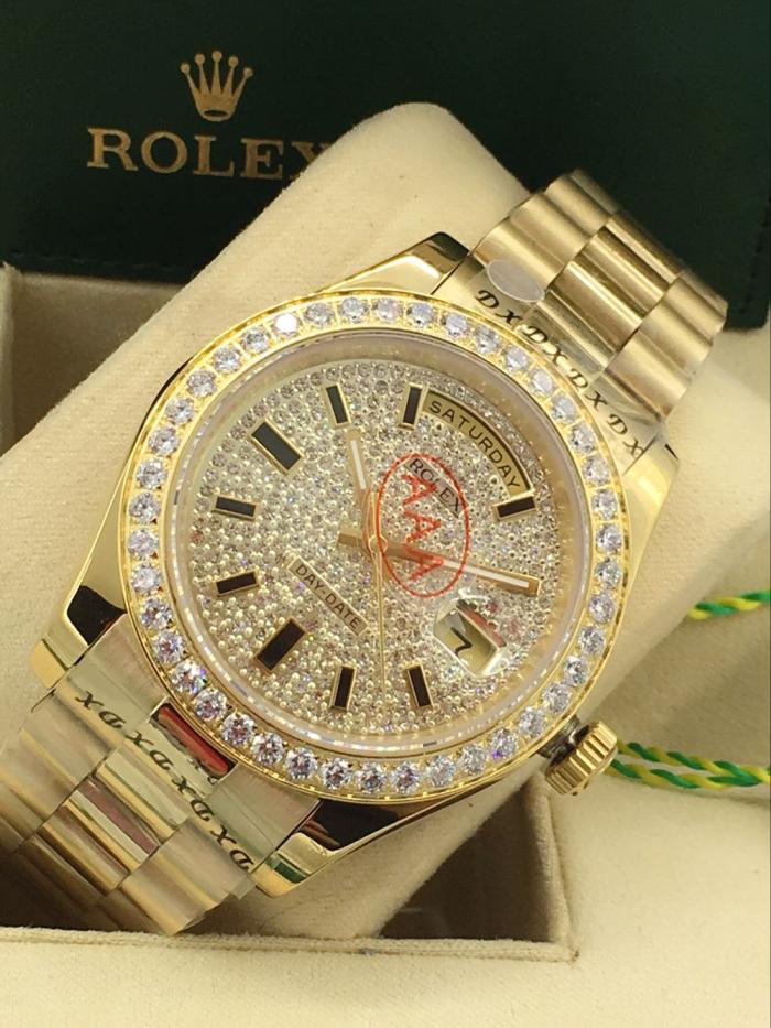 AAA rolex Day-date for mens with Gypsophila Diamonds DayDate