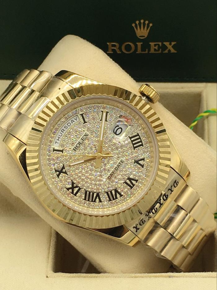 AAA rolex Day-date for mens with Gypsophila Diamonds DayDate