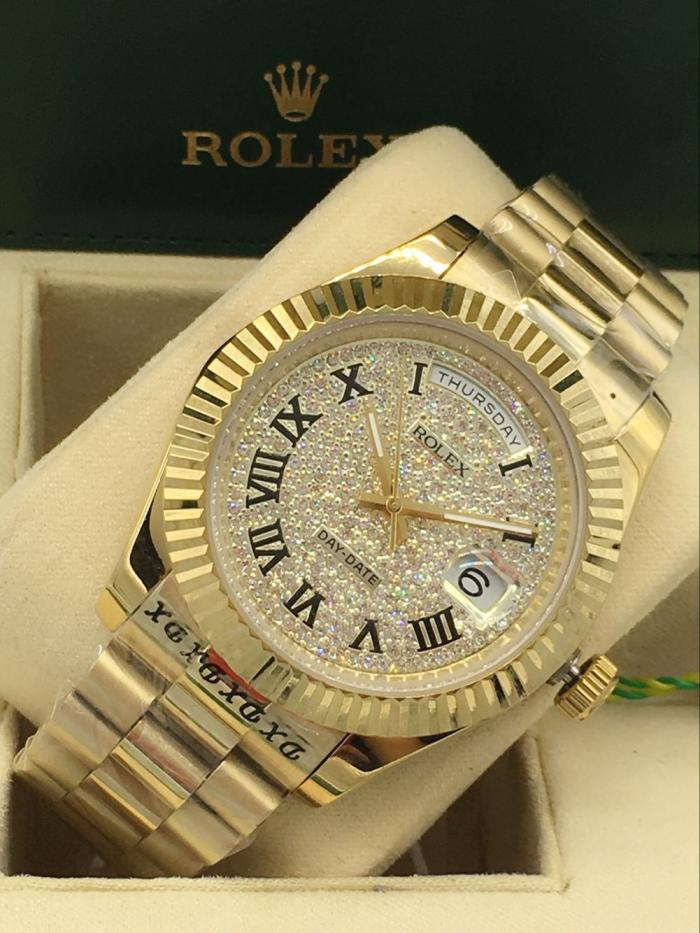 AAA rolex Day-date for mens with Gypsophila Diamonds DayDate