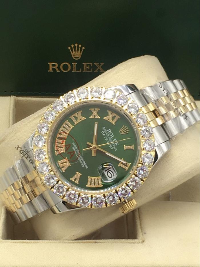 rolex day-date mens watch with big diamonds benzel AAA