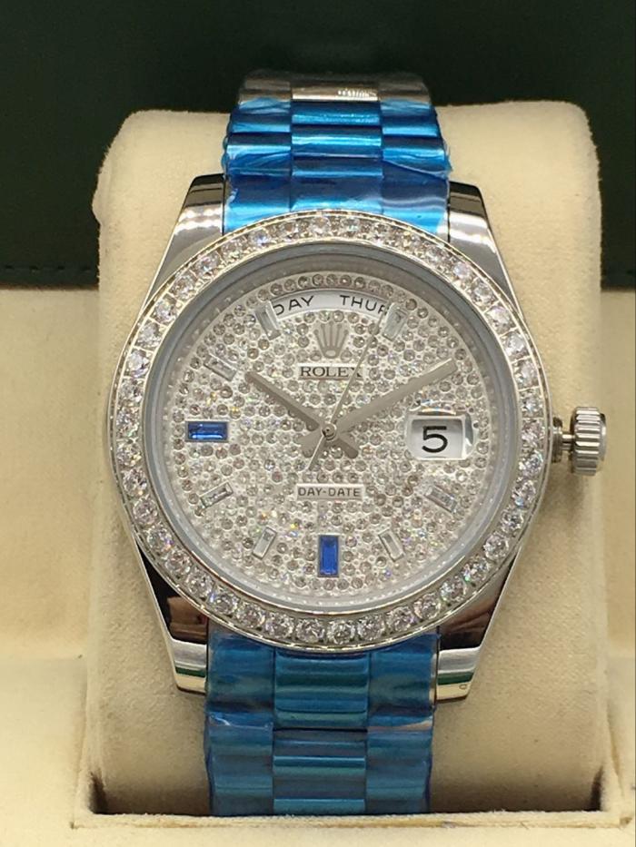 AAA rolex day-date with diamonds for men and women