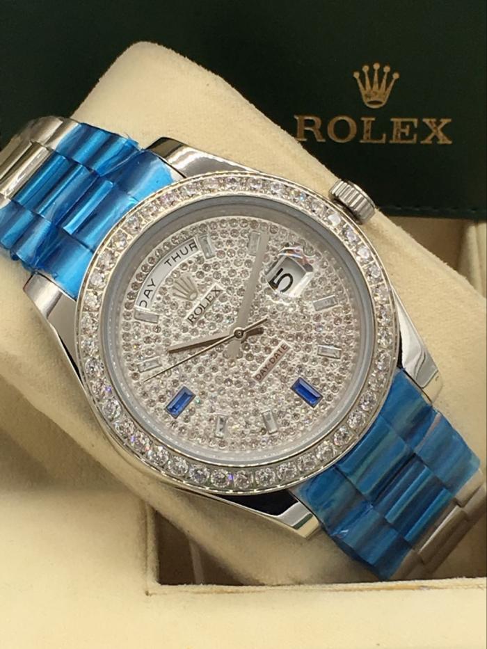 AAA rolex day-date with diamonds for men and women