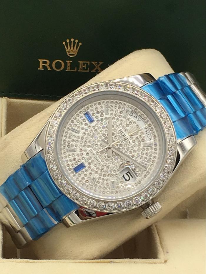 AAA rolex day-date with diamonds for men and women