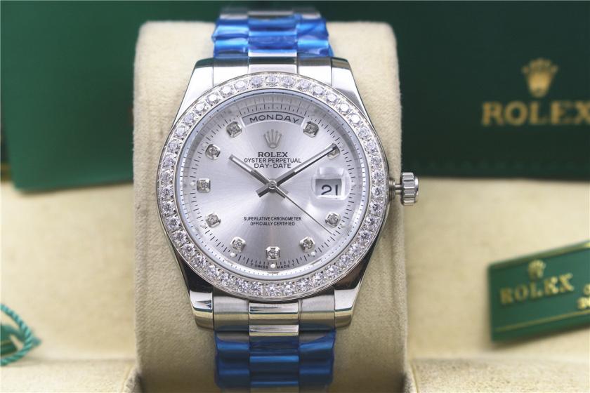 AAA rolex day-date with diamonds for men and women