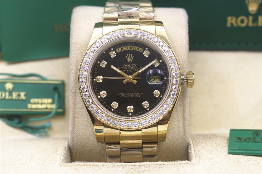 AAA rolex day-date with diamonds for men and women