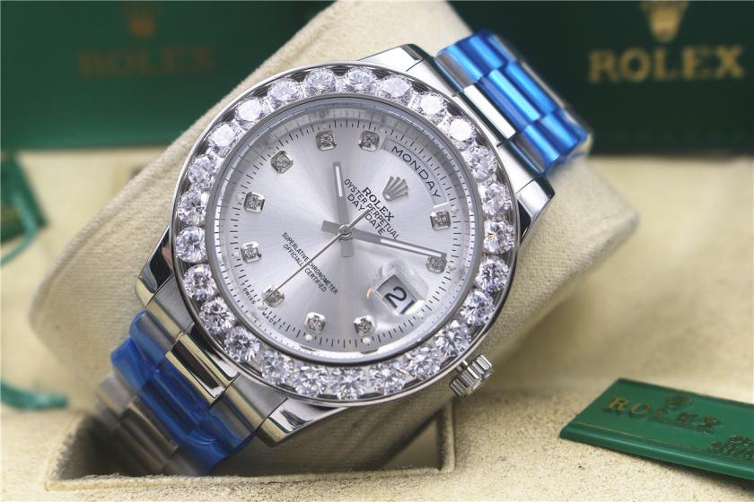 AAA rolex day-date with diamonds for men and women