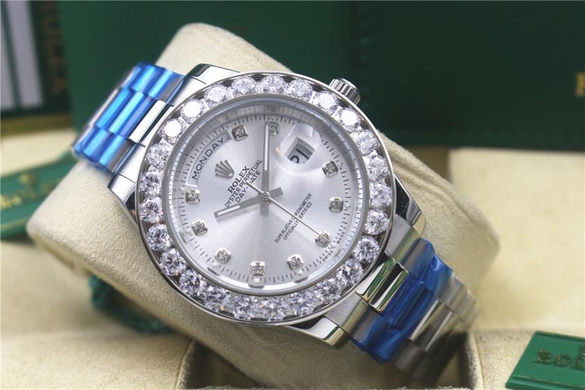 AAA rolex day-date with diamonds for men and women
