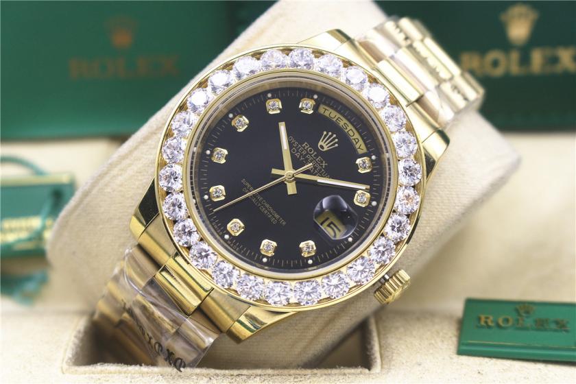 AAA rolex day-date with diamonds for men and women