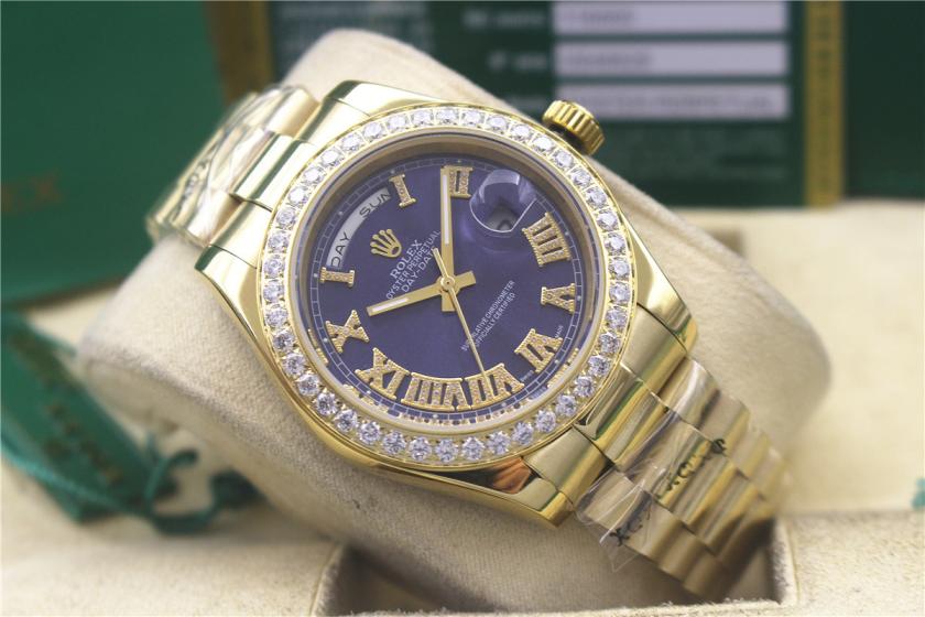 AAA rolex day-date with diamonds for men and women