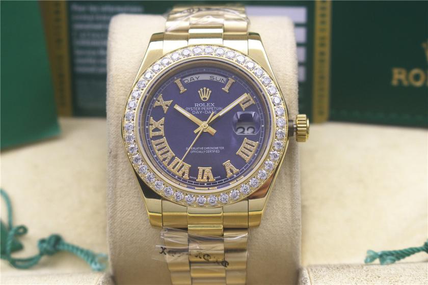AAA rolex day-date with diamonds for men and women
