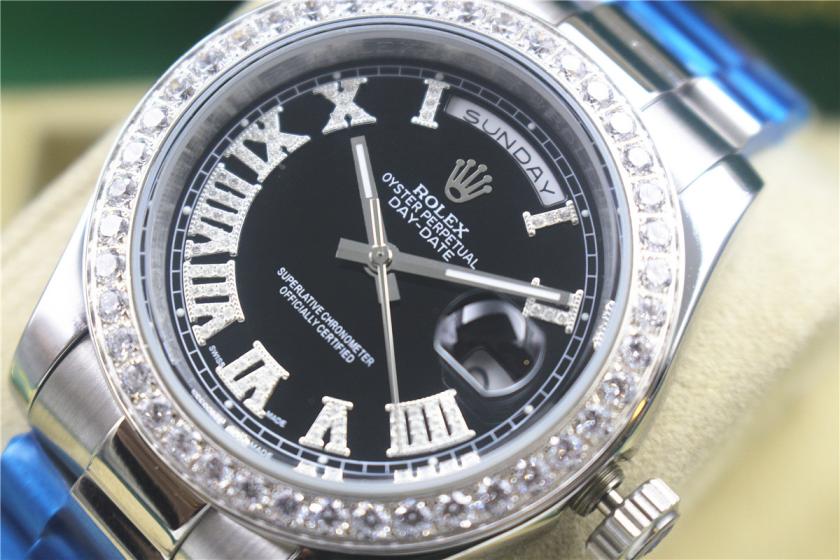 AAA rolex day-date with diamonds for men and women