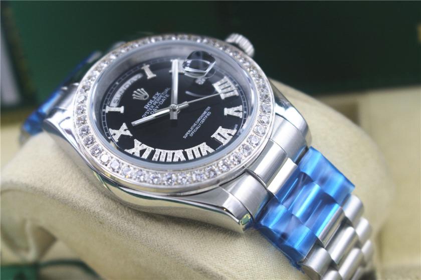 AAA rolex day-date with diamonds for men and women