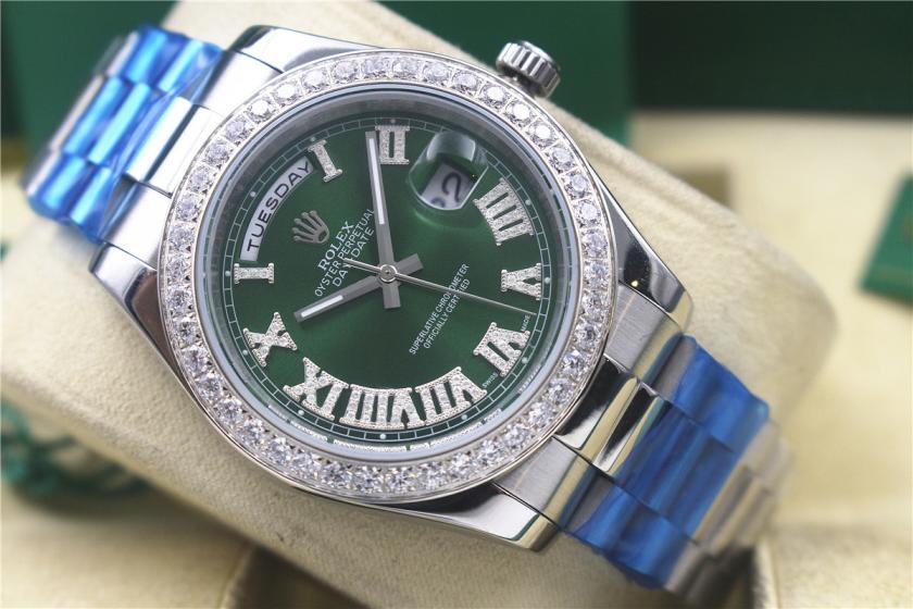 AAA rolex day-date with diamonds for men and women