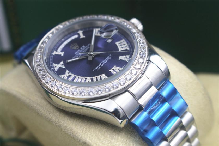AAA rolex day-date with diamonds for men and women