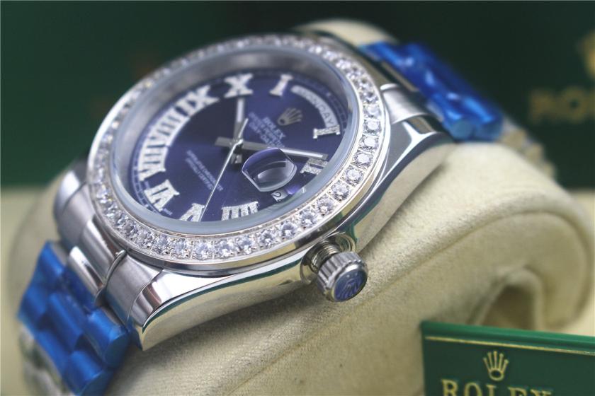AAA rolex day-date with diamonds for men and women
