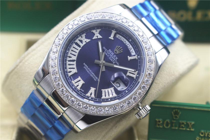 AAA rolex day-date with diamonds for men and women