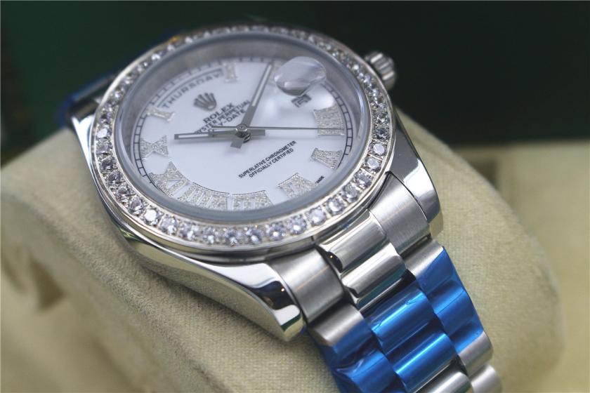 AAA rolex day-date with diamonds for men and women