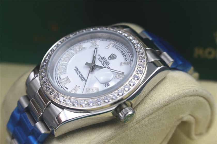 AAA rolex day-date with diamonds for men and women
