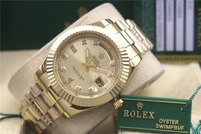 AAA rolex day-date with diamonds for men and women