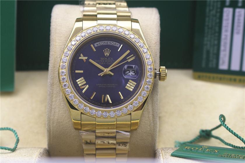 AAA rolex day-date with diamonds for men and women