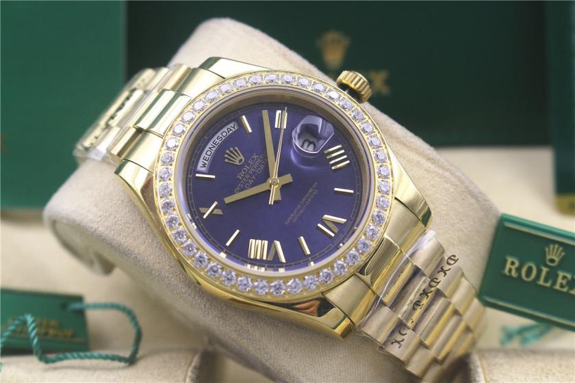 AAA rolex day-date with diamonds for men and women