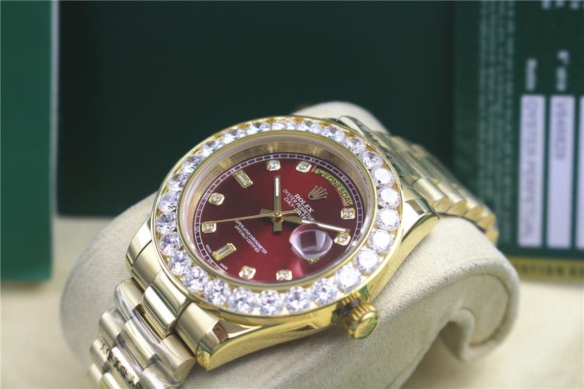AAA rolex day-date with diamonds for men and women