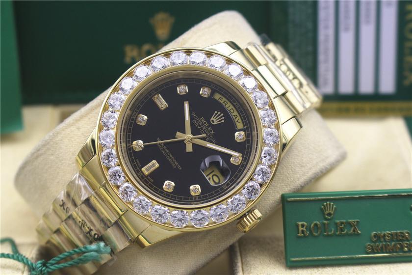 AAA rolex day-date with diamonds for men and women