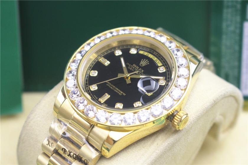 AAA rolex day-date with diamonds for men and women