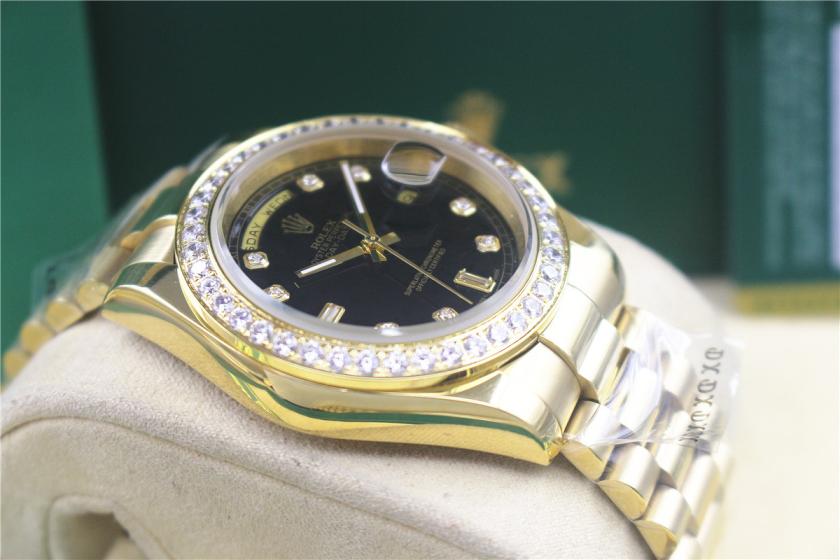 AAA rolex day-date with diamonds for men and women