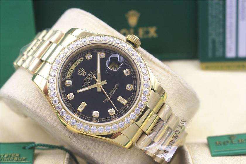 AAA rolex day-date with diamonds for men and women