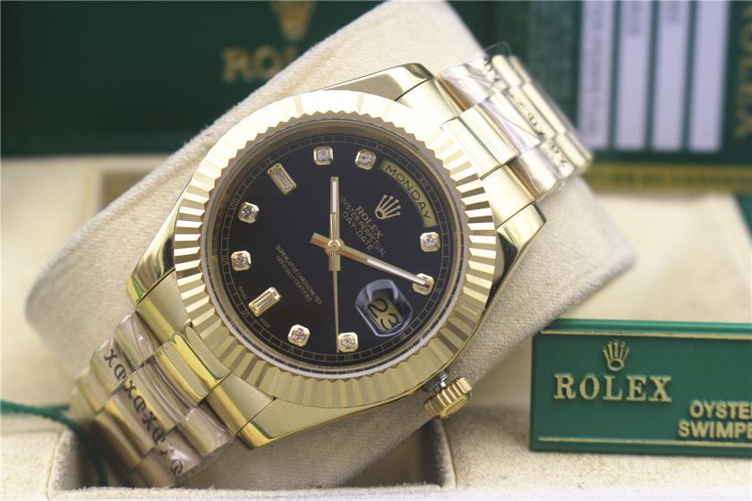 AAA rolex day-date with diamonds for men and women