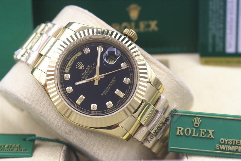 AAA rolex day-date with diamonds for men and women