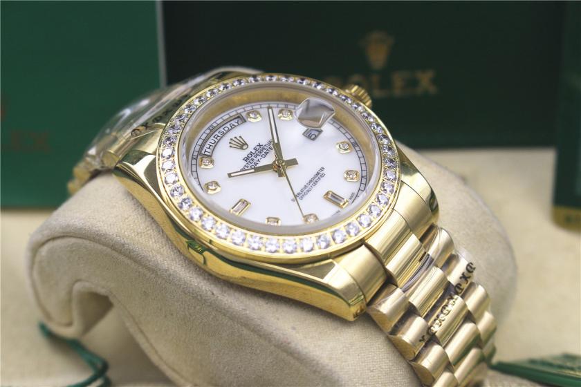 AAA rolex day-date with diamonds for men and women