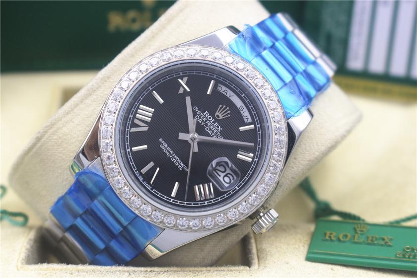 AAA rolex day-date with diamonds for men and women
