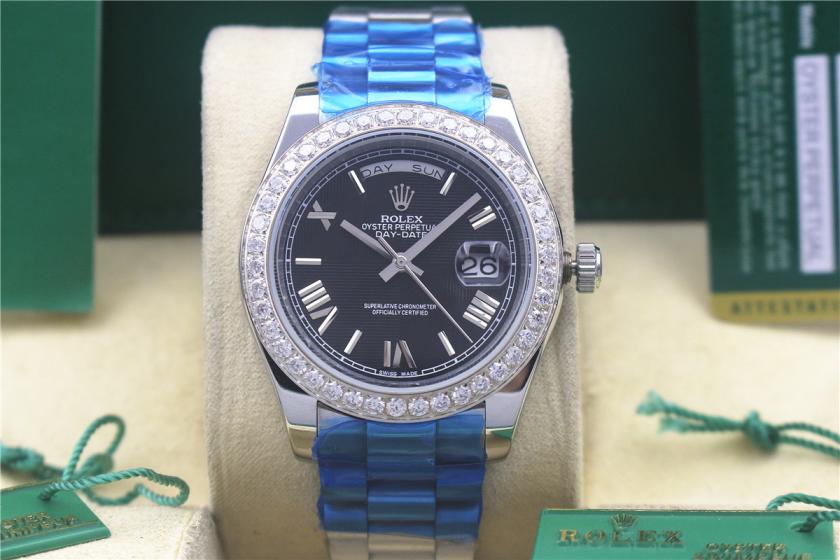 AAA rolex day-date with diamonds for men and women