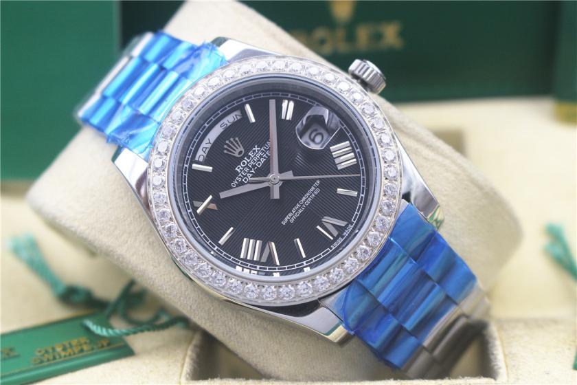 AAA rolex day-date with diamonds for men and women