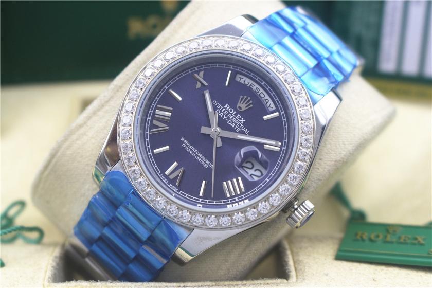 AAA rolex day-date with diamonds for men and women