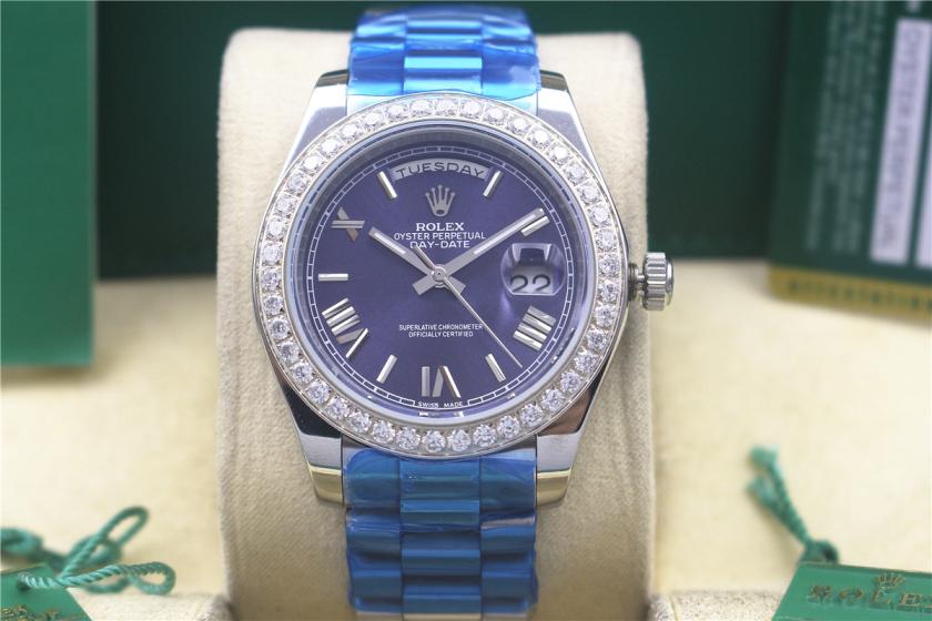 AAA rolex day-date with diamonds for men and women