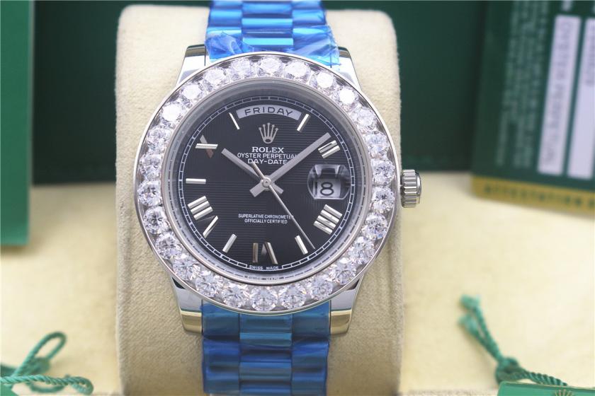 AAA rolex day-date with diamonds for men and women