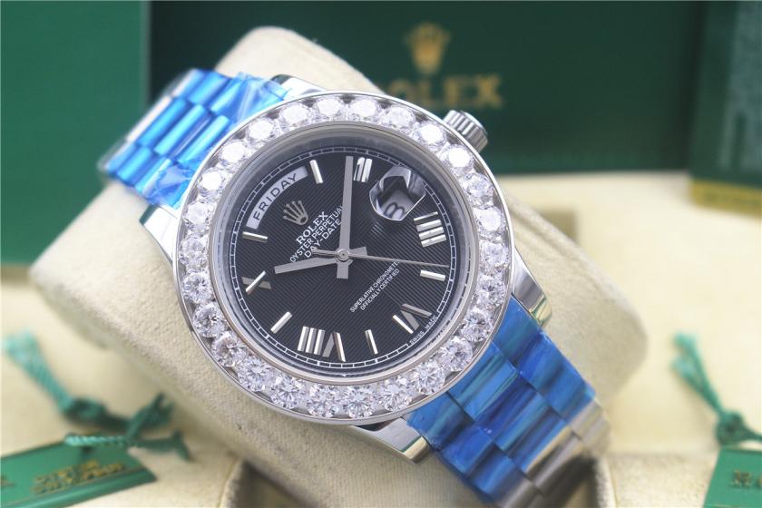 AAA rolex day-date with diamonds for men and women