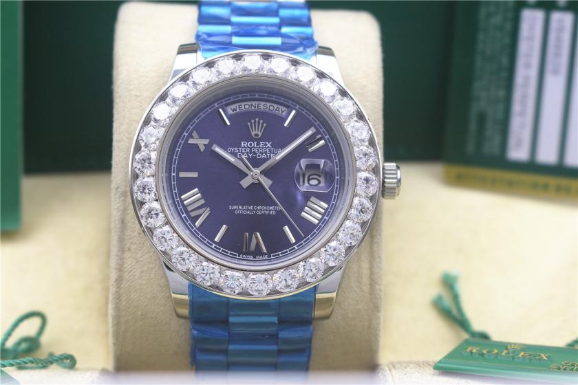 AAA rolex day-date with diamonds for men and women