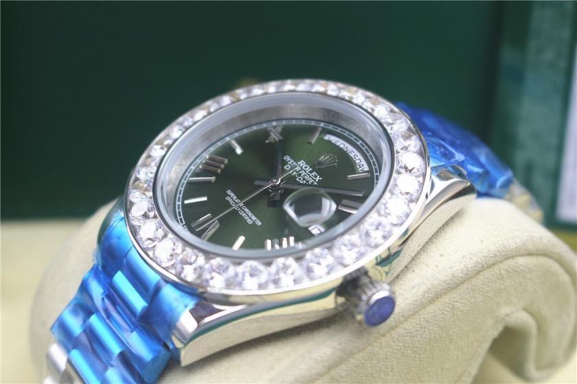 AAA rolex day-date with diamonds for men and women