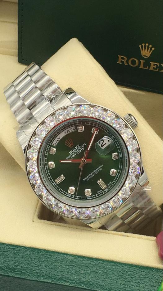 AAA rolex day-date with diamonds for men and women