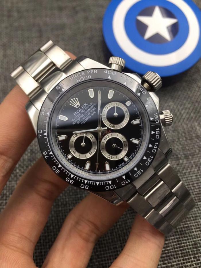 AAA rolex daytona for mens automatic watch Stainless Steel