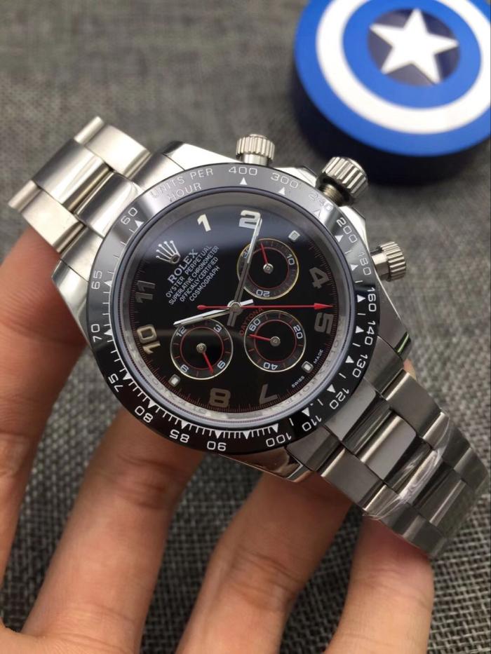 AAA rolex daytona for mens automatic watch Stainless Steel