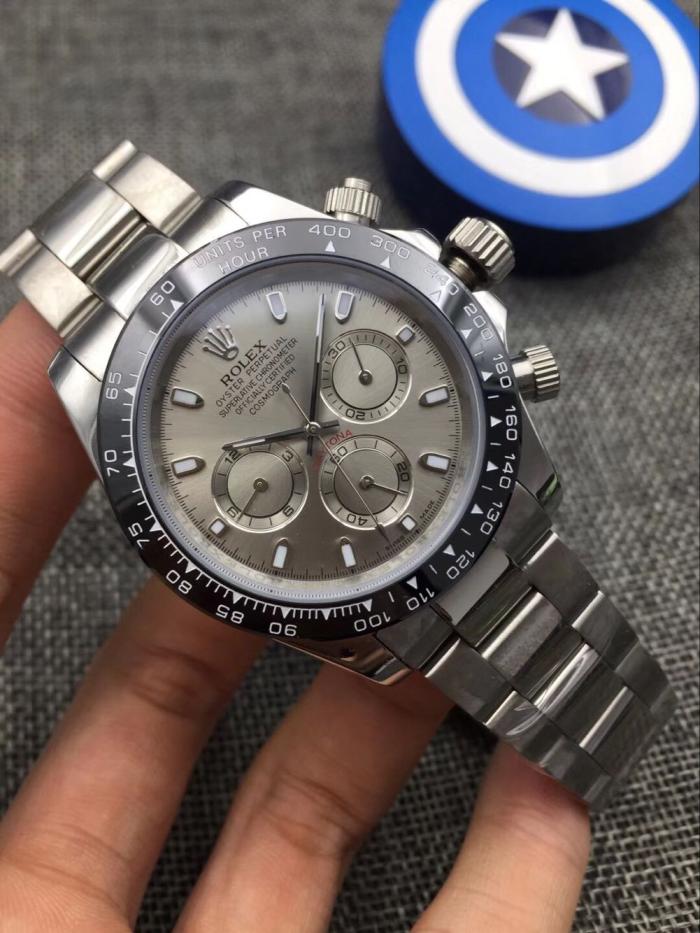 AAA rolex daytona for mens automatic watch Stainless Steel