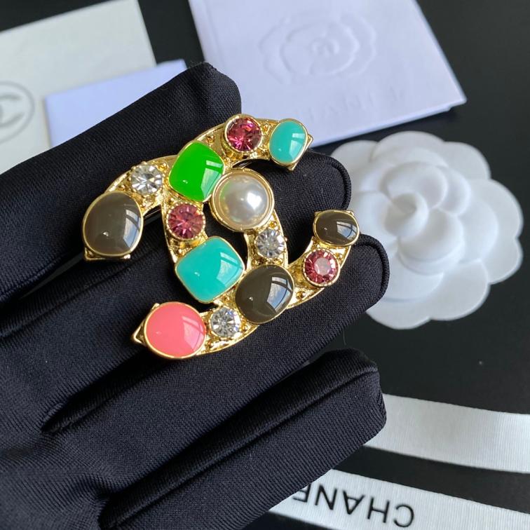 C074 Chane brooch 107260