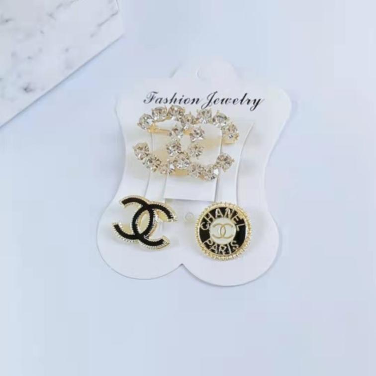 Chanel brooch 3 in 1 set 106820