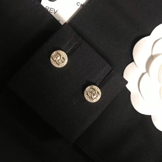 A409 chanel earring golden 104838
