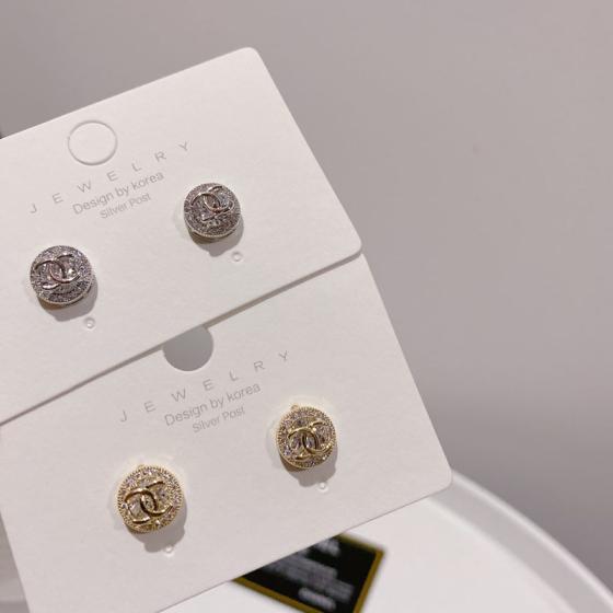 A409 chanel earring golden 104838